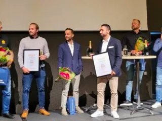 Slipp receives the award for Most Innovative Agency of the Year